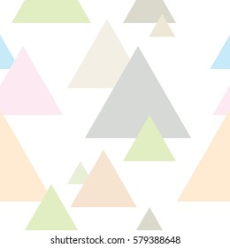 Tiled triangles that look quite like mountains...