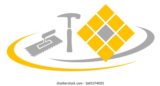 Tiler Service Logo Vector Illustration