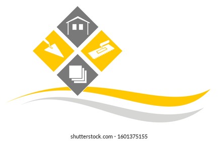 Tiler Service Logo Vector Illustration