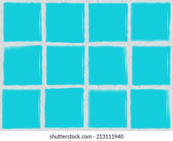 tiles background turquoise