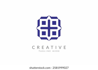 Tiles business logo design vector illustration.