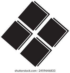 mosaicos icono diseño forma eps