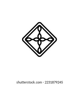 tiles icon vector design templates 