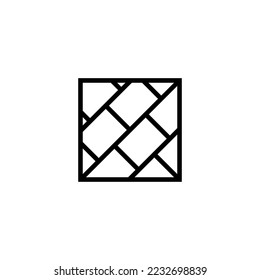 tiles icon vector design templates 
