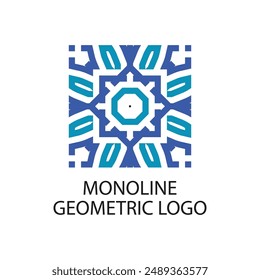 Tiles with letter X monogram logo design