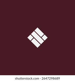 Tiles logo icon flat vector design