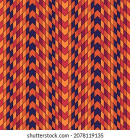 Tiles ornament. Seamless pattern. Patchwork motif. Tribal backdrop. Mosaic image. Parquet background. Geometric illustration. Ethnic textile print. Geometrical digital paper.