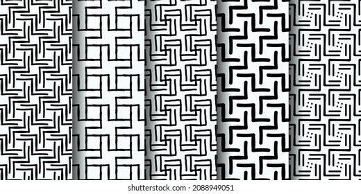 Tiles Seamless Pattern Design Bundle