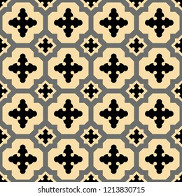 Tiles Spanish style pattern, usually used in tiles in Spain, Portugal and other Mediterranean countries
