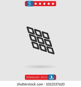 tiles vector icon