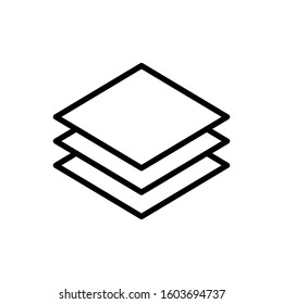 Tiles vector icon architecture and construction. Floor tile design trendy illustration.