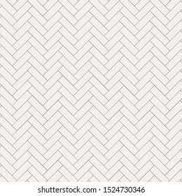 tiles vector image. seamless pattern with modern rectangular herringbone white tiles. vector illustration eps10