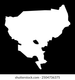 Tillaberi region map, administrative division of the country of Niger. Vector illustration.