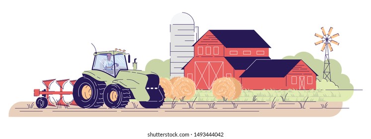 Red Barn Landscape Stock Vectors Images Vector Art Shutterstock