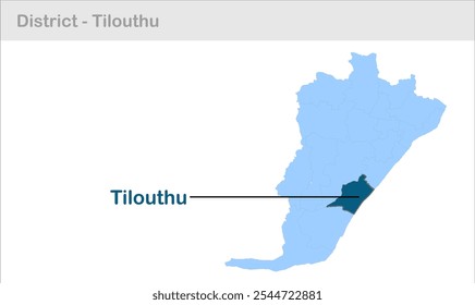 Tilouthu sub-district map, Rohtas District, Bihar State, Republic of India, Government of Bihar, Indian territory, Eastern India, politics, village, tourism