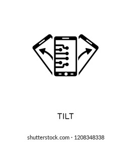 Tilt icon. Tilt symbol design from Artificial Intellegence collection.