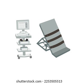 Máquina de prueba de tabla inclinada en hospital 