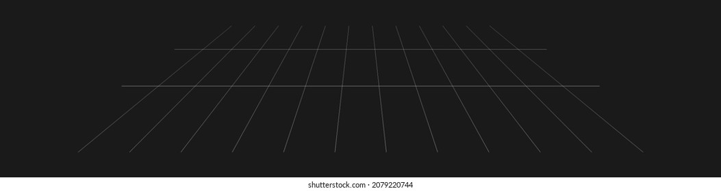 Tilted, skew 3D grid, mesh