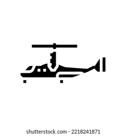 tiltrotor airplane aircraft glyph icon vector. tiltrotor airplane aircraft sign. isolated symbol illustration