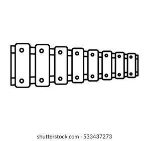 timbal instrument isolated icon