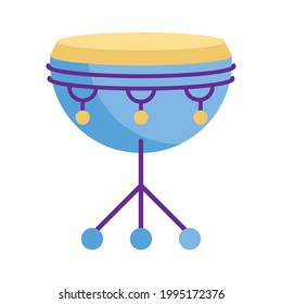 timbal instrument musical isolated icon