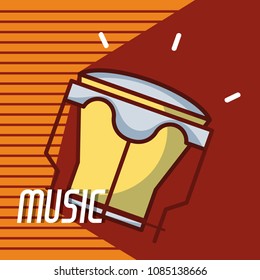 Timbal music instrument
