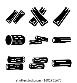 timber icon isolated sign symbol vector illustration - Collection of high quality black style vector icons
