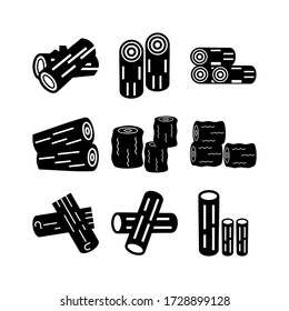 timber icon or logo isolated sign symbol vector illustration - Collection of high quality black style vector icons
