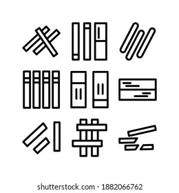Timber icon or logo isolated sign symbol vector illustration - Collection of high quality black style vector icons
