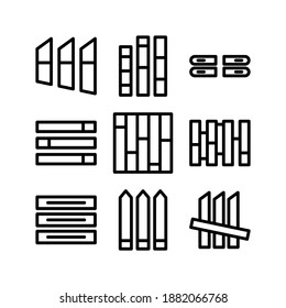 Timber icon or logo isolated sign symbol vector illustration - Collection of high quality black style vector icons
