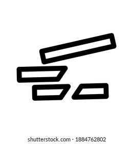 Timber icon or logo isolated sign symbol vector illustration - high quality black style vector icons
