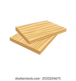 Timber Illustration Flat Design Style
