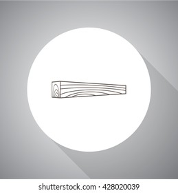 timber vector icon for web and mobile