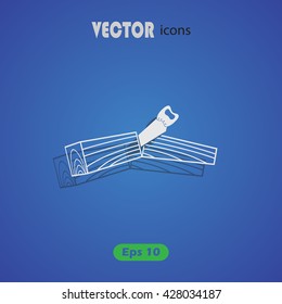 timber vector icon for web and mobile