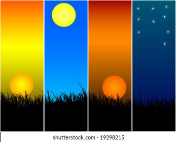 Day And Night Concept Images, Stock Photos & Vectors | Shutterstock