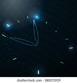 Time abstract theme