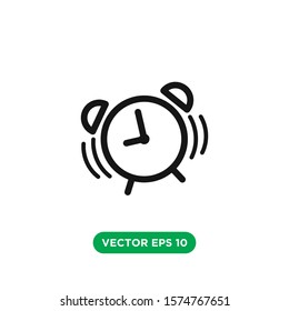 time alarm clock icon design template 