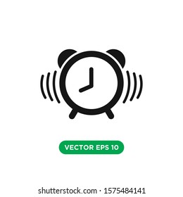 time alarm clock icon design template 