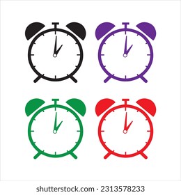 Zeitwecker-Symbol einzeln auf Hintergrund