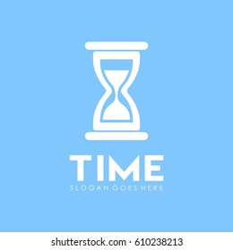 Time and alarm clock logo full vector 