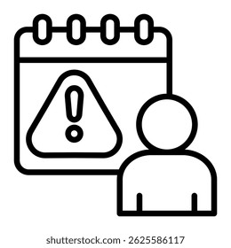 Elemento Ícone De Alerta De Tempo Para Design