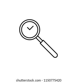time analysis icon. Element of time value icon for mobile concept and web apps. Thin line time analysis icon can be used for web and mobile