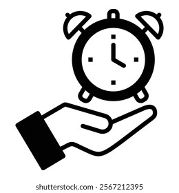 Time Awareness Icon Element For Design