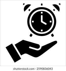 Time Awareness Icon Element For Design