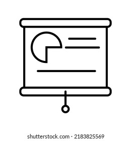 It's time back to school, this is a projector v1 vector icon