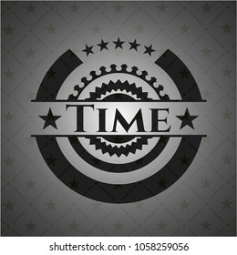 Time black emblem