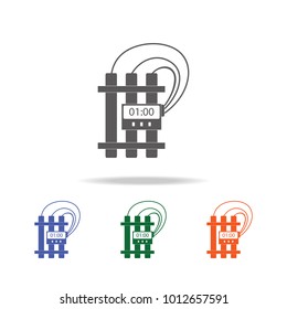 time bomb  icon . Elements of Military multi colored icons. Premium quality graphic design icon. Simple icon for websites, web design, mobile app, info graphics on white background