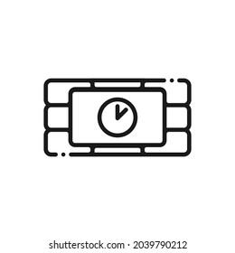 Icono de bomba de tiempo. Alta calidad y muy adecuado para tu diseño web, interfaz de usuario, diseño de aplicaciones móviles, etc. 
Ilustración vectorial en un fondo blanco.