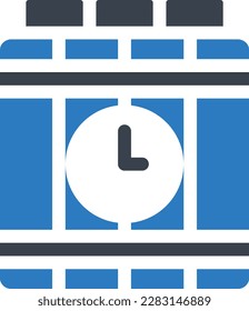 ilustración del vector de bomba de tiempo en un fondo transparente.Símbolos de calidad premium.Iconos vectoriales glifos para el diseño de conceptos y gráficos.