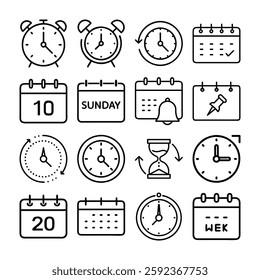  time, calendar, schedule, alarm clock, clock, watch, hourglass, timer, day, week, month, date, event, reminder, appointment, productivity, 